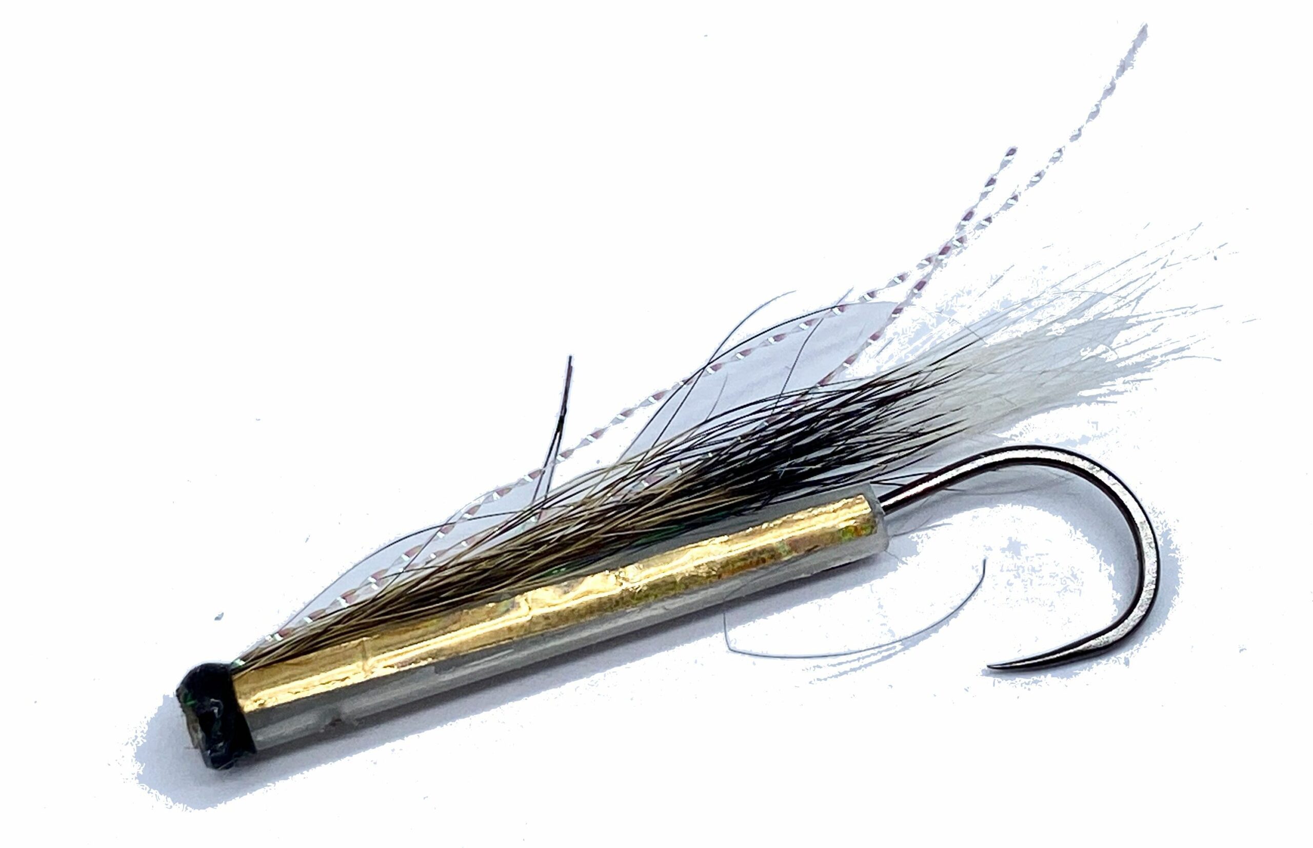 V-FLY Silver tippet/Holo Gold # 4