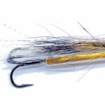 V-FLY Silver tippet/Holo Gold # 4