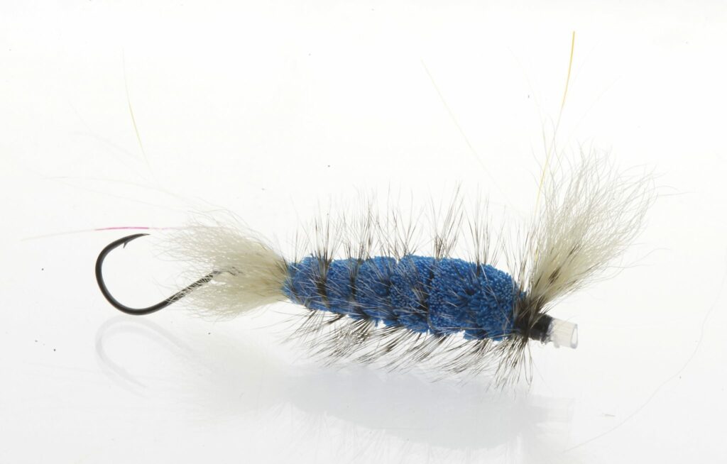 Blue Rat tied on Partridge Patriot Double