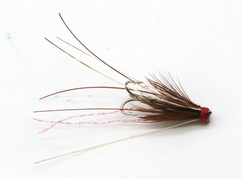 Icelandic Micro Hitch Fly Red Frances IH1007 - 2