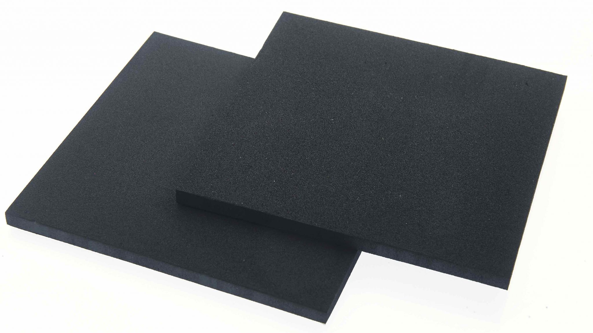 2 sheets of closed cell foam - EVA foam 5 mm Black