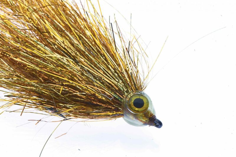 Fishmadman Pike Fly single hook Gold