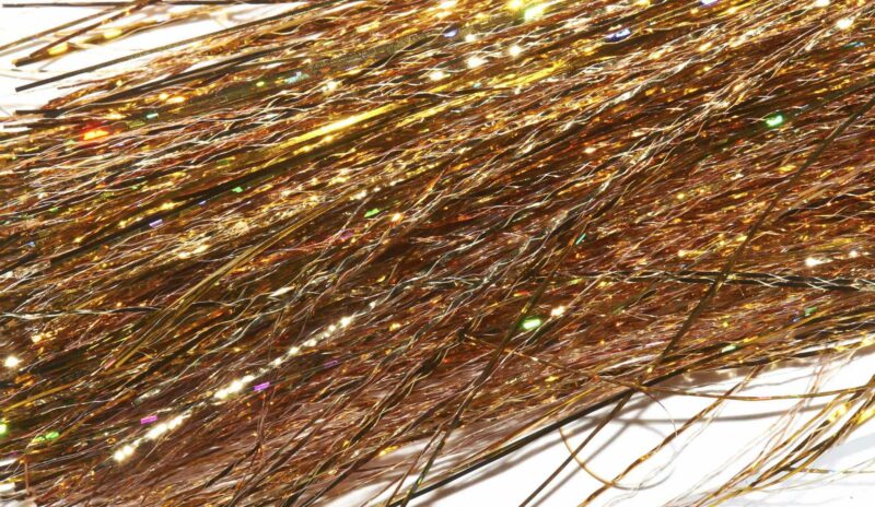 Pike fly tinsel Gold