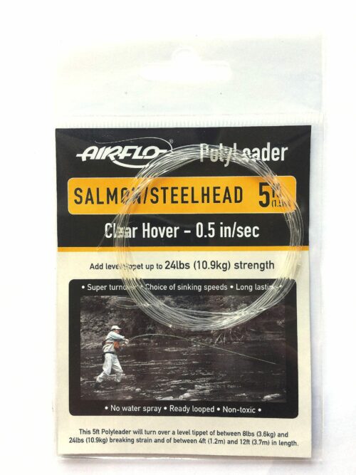 Airflo polyleader salmon steelhead 5 ft clear hover 1