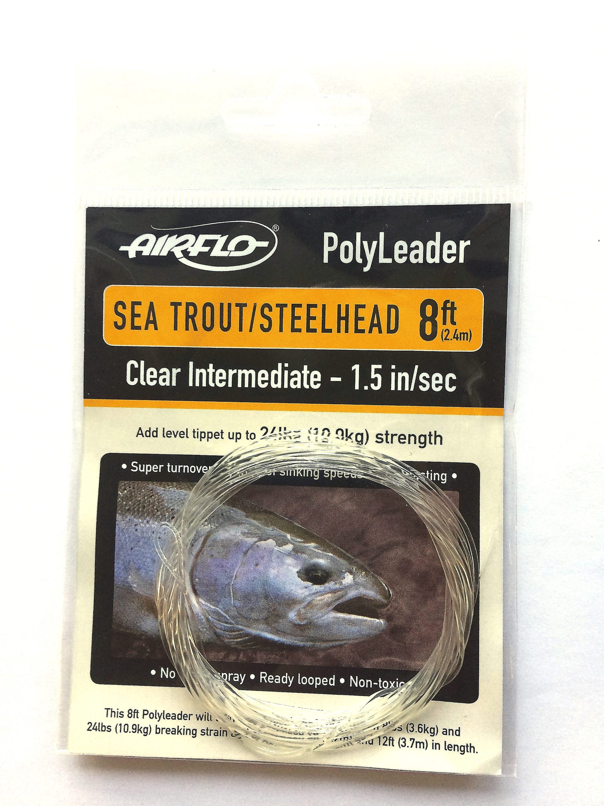 Airflo polyleader trout:steelhead clear intermidate 1
