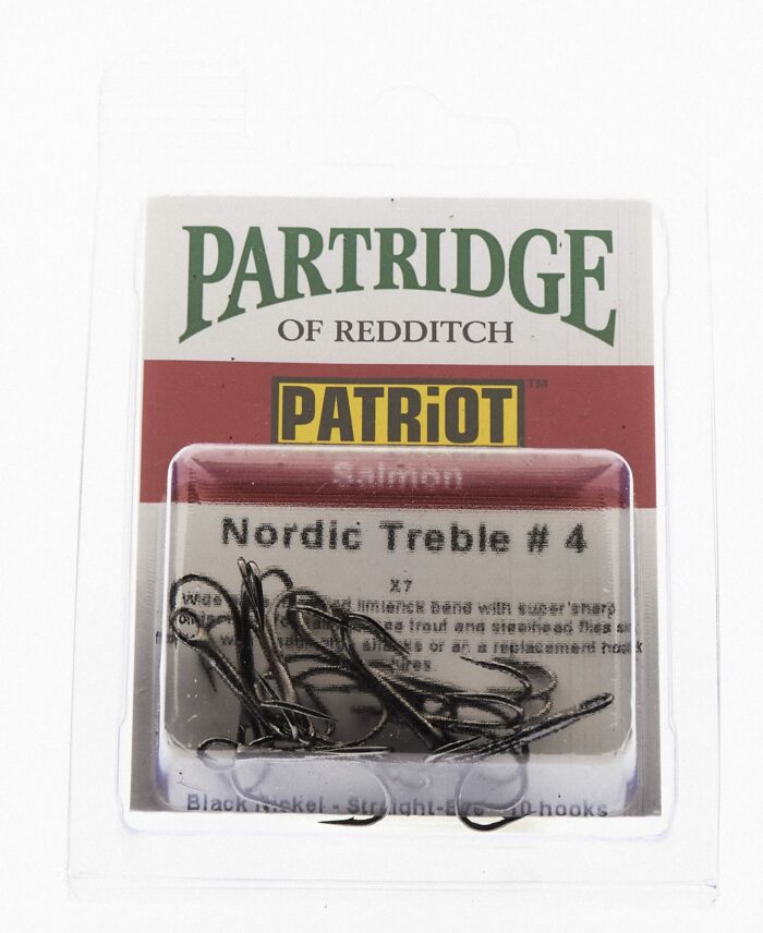 Partridge Patriot Nordic tube fly treble # 4
