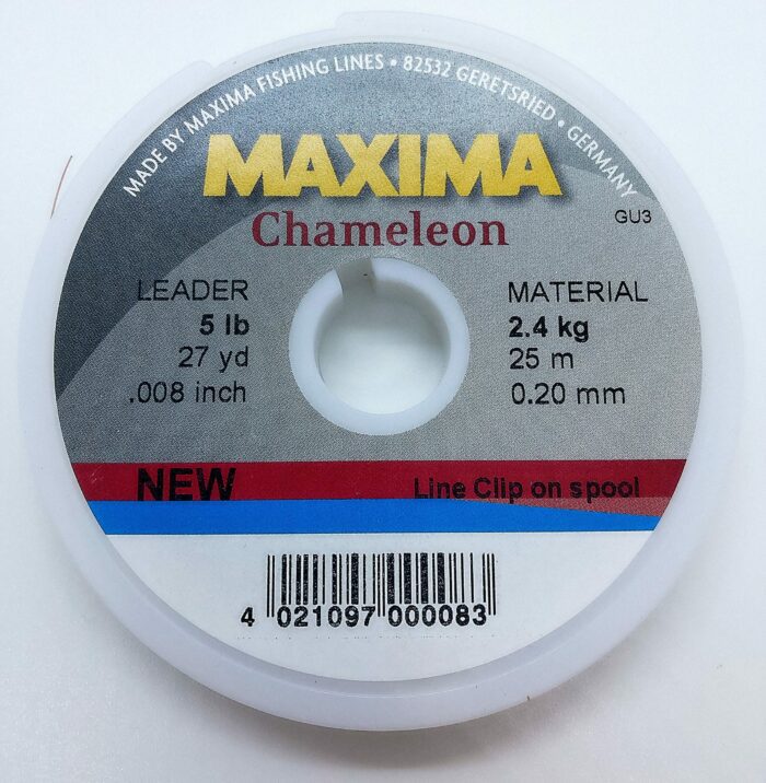 Maxima Chameleon tippet 0,20 mm. 5 lb