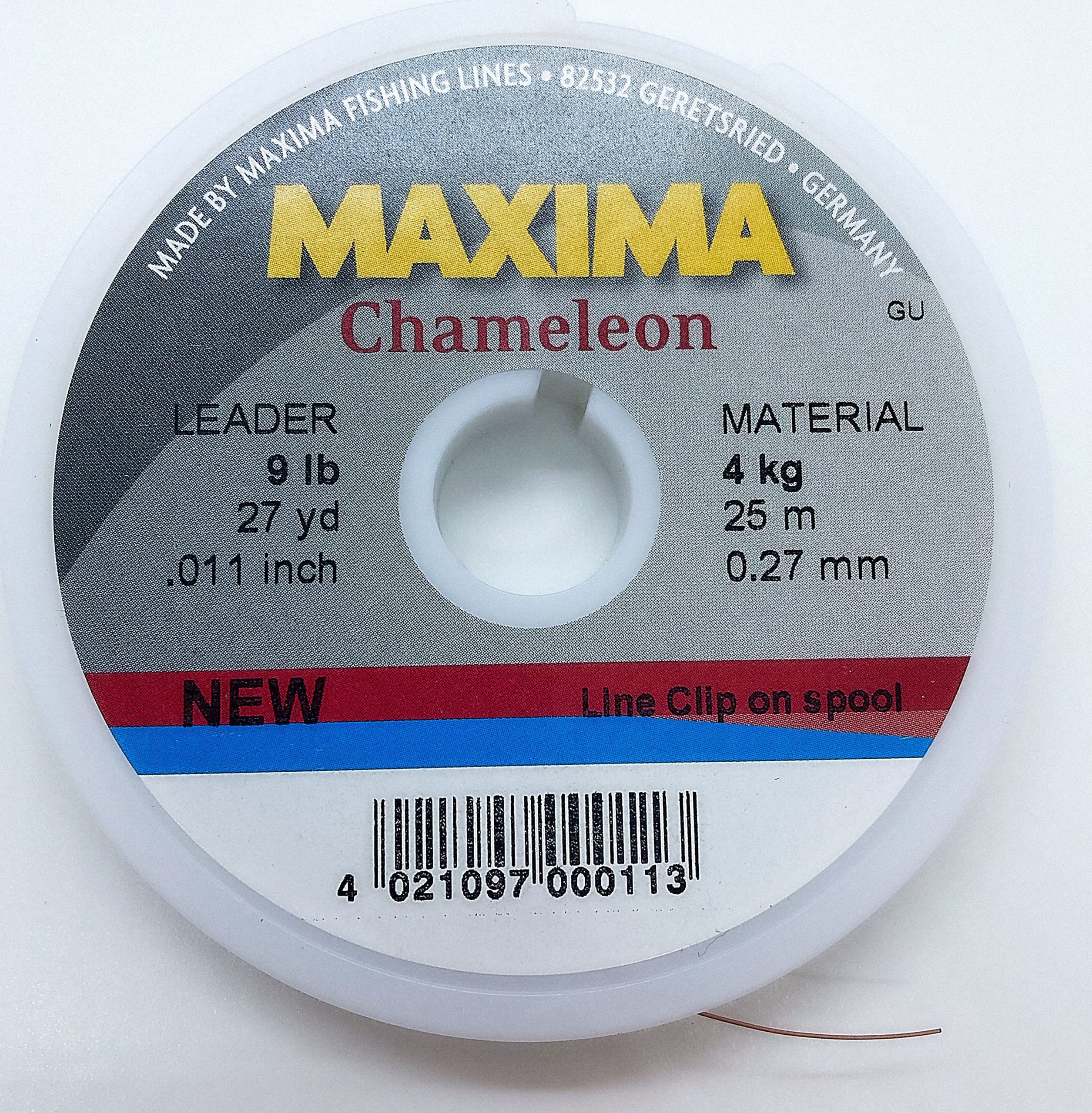 Maxima Chameleon tippet 0,27 mm. 9 lb