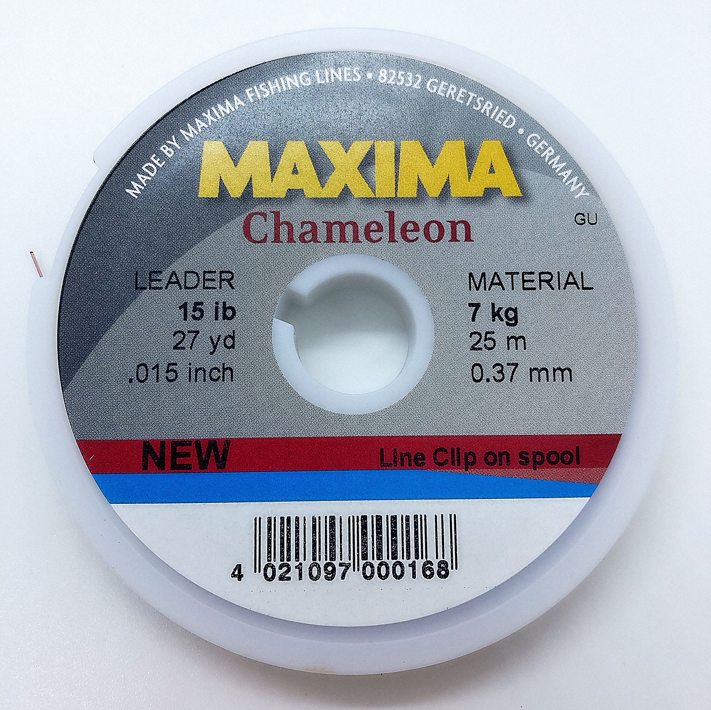 Maxima Chameleon tippet 0,37 mm. 15 lb Fishmadman Shop