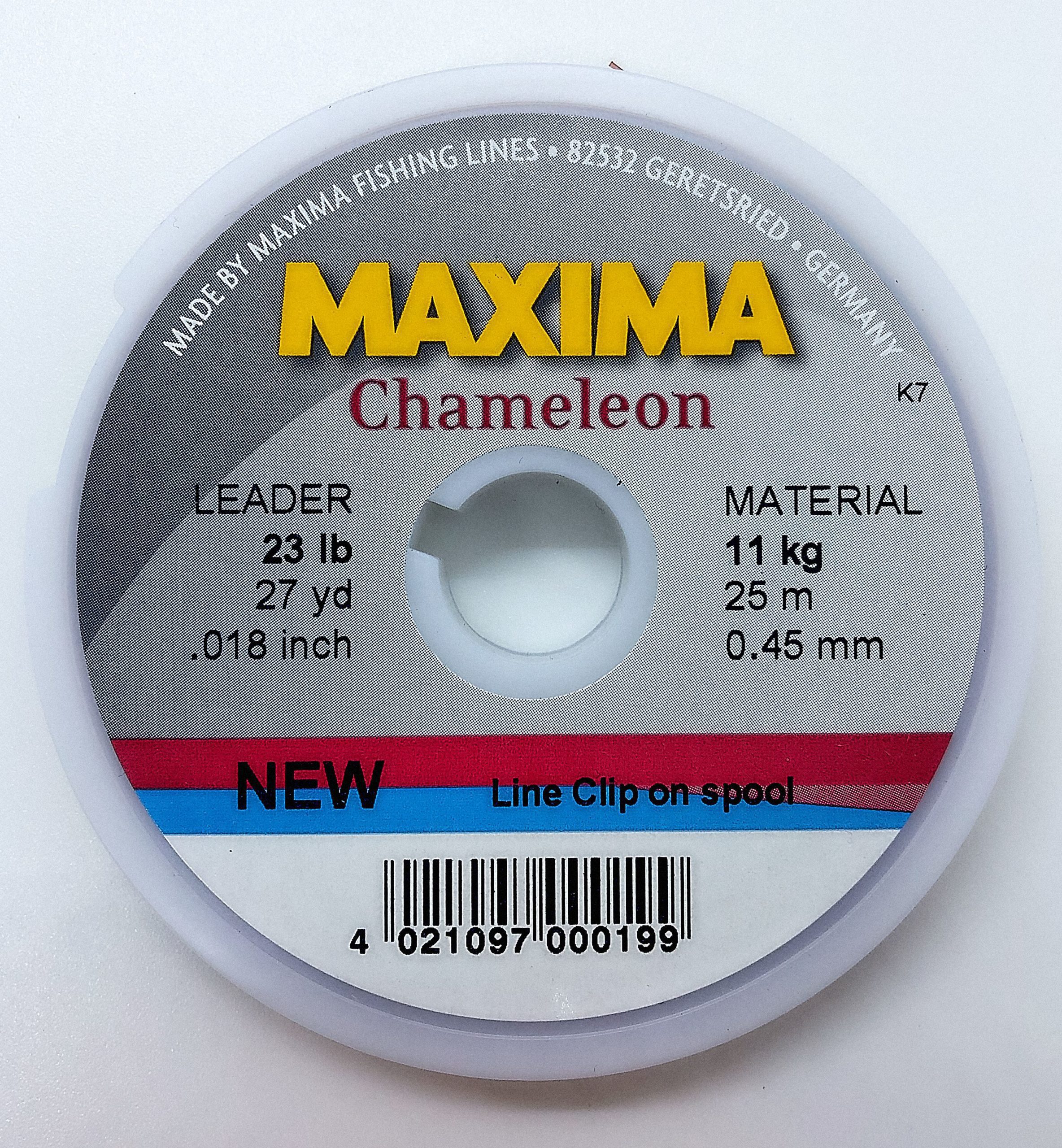 All Weights Maxima Chameleon High Stealth Fly Fishing Line Leader Tippet Wheel 