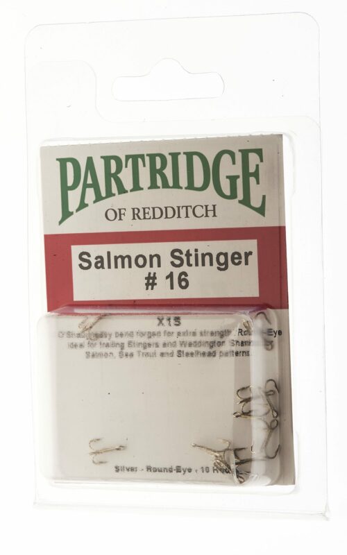 Partridge Salar X4G Gold Salmon Tube Fly Treble Hooks All Sizes 
