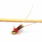 Frances Tungsten Conehead Tube fly - Red 10mm