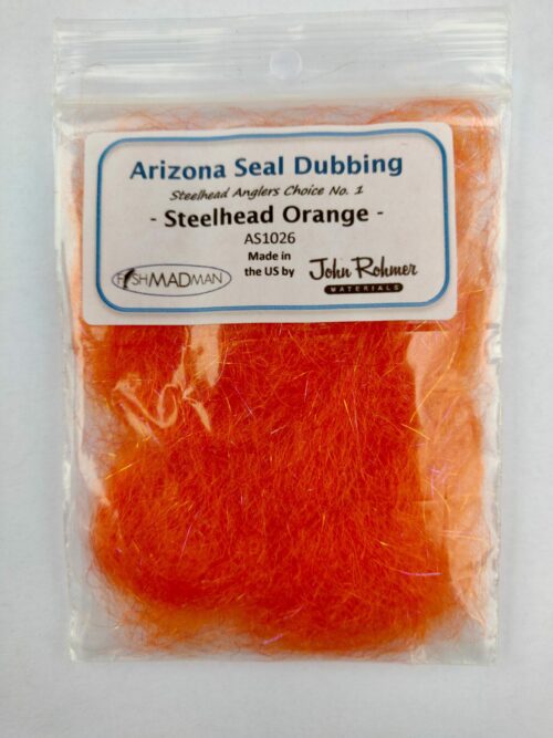 Arizona Simi Seal dubbing Steelhead Orange