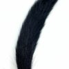Dyed black squirrel tail