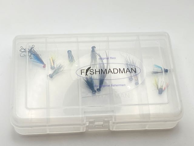 Fishmadman riffling hitch box set – Single hook version