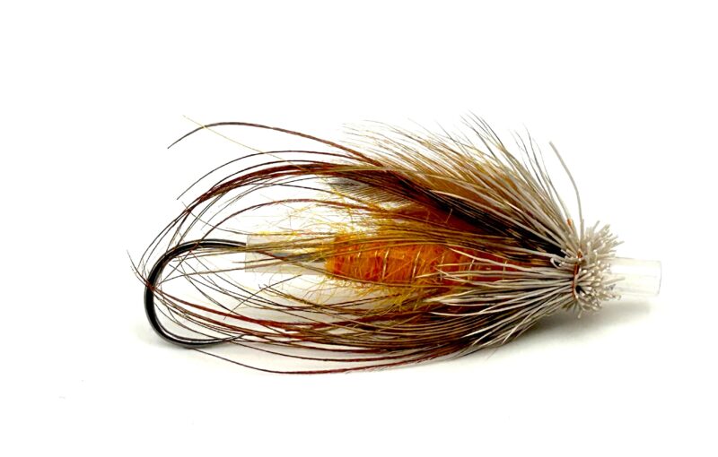 Tube Fall Caddis tube Wake fly #6