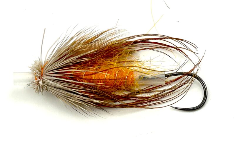 Tube Fall Caddis tube Wake fly #6