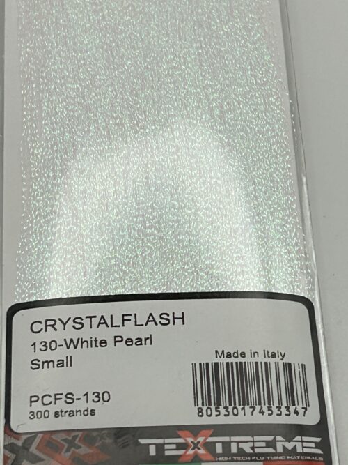 Crystal Flash Small 130-White Pearl PCFS-130