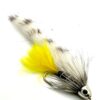 Black Ghost Zonker - Black W Yellow tail # 6