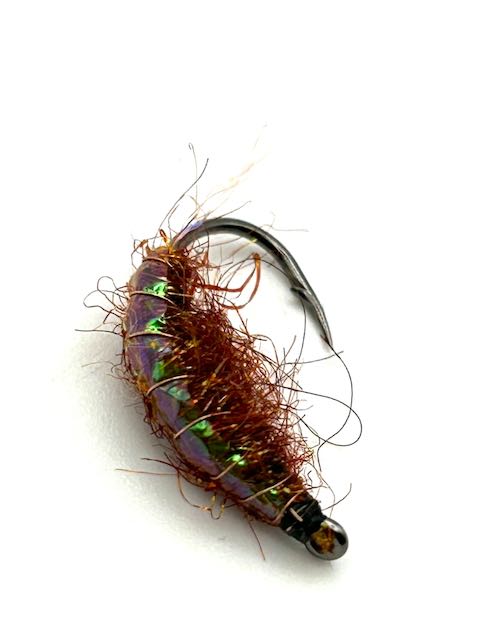 Kobberbassen - gammarus sea trout fly # 10