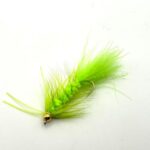 Woolly Bugger - TDF - Chartreuse rubberlegs # 4