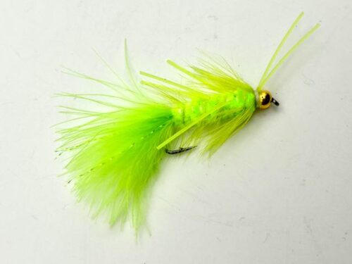 Woolly Bugger TDF - Chartreuse rubberlegs #6