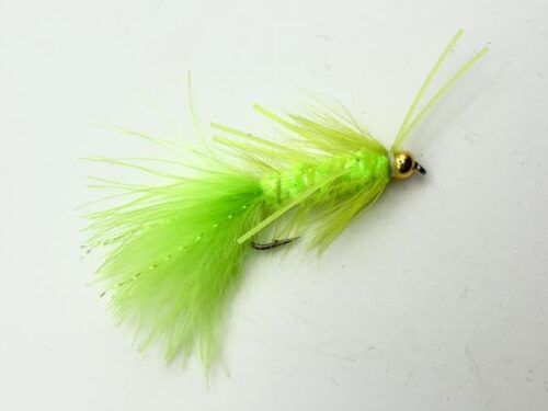 Woolly Bugger TDF - Chartreuse rubberlegs #6