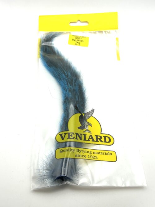 Blue squirrel tail